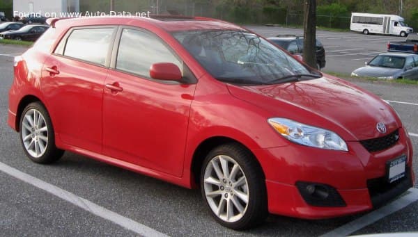 2009 Toyota Matrix (E140) 1.8 (132 Hp)