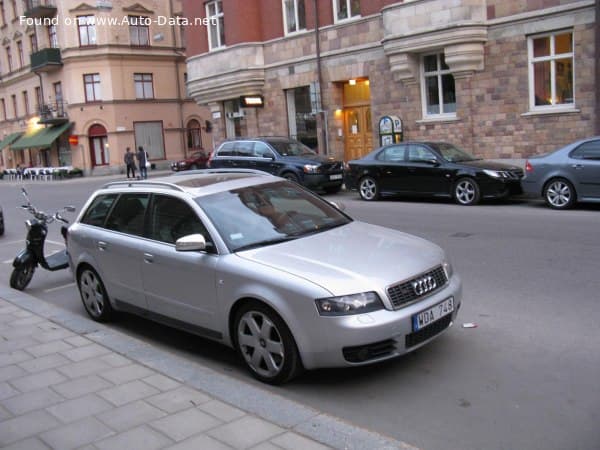 2003 Audi S4 Avant (8E,B6) 4.2i V8 (344 Hp) quattro